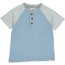 BEACON Blue Raglan Tees