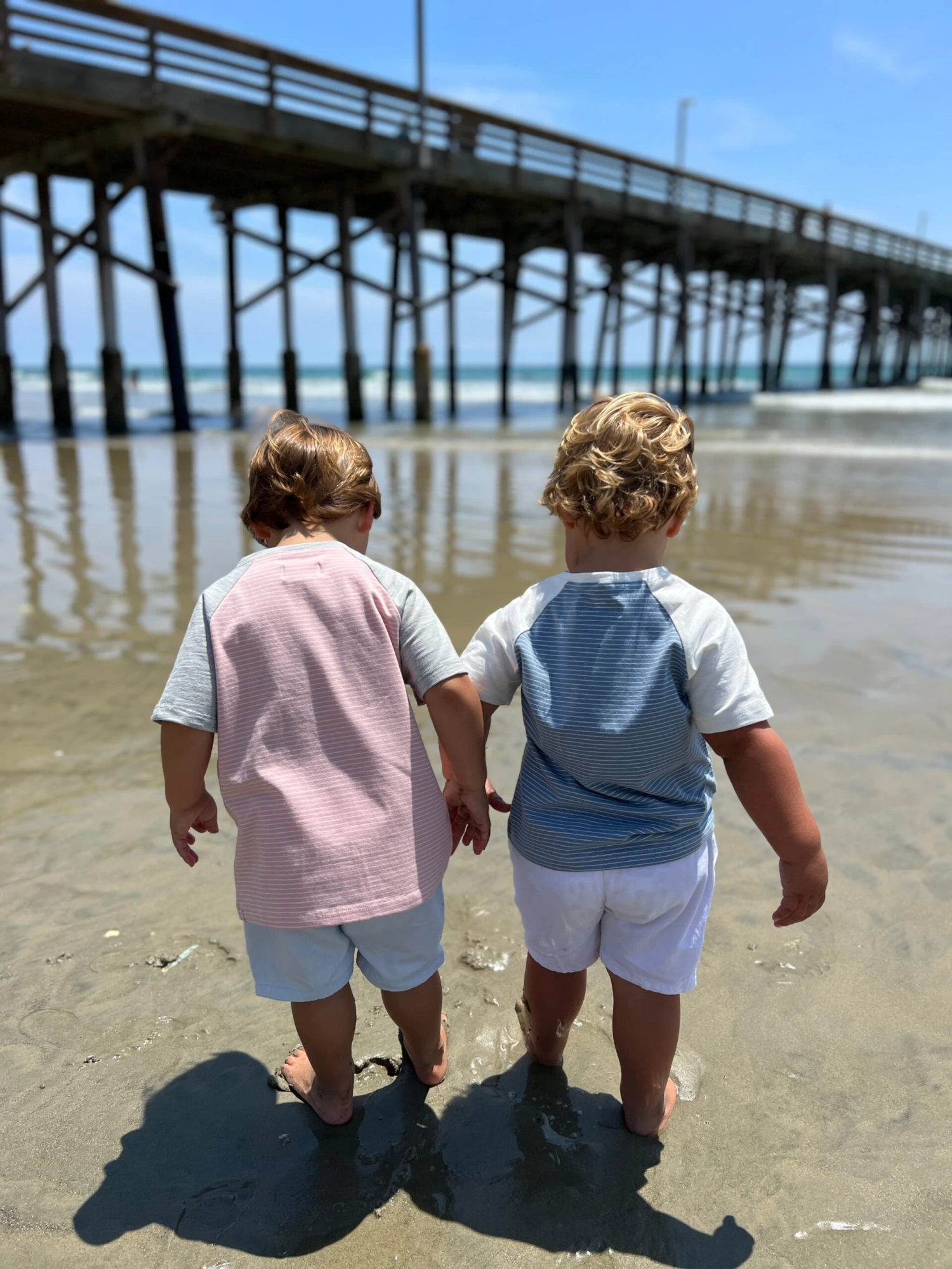 BEACON Deep Blue/White Raglan Tee 2 BEACON Deep Blue/White Raglan Tee - Image 2