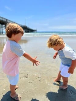 BEACON Deep Blue/White Raglan Tee 6 BEACON Deep Blue/White Raglan Tee -Me & Henry HB1271F 4HB1271E 2