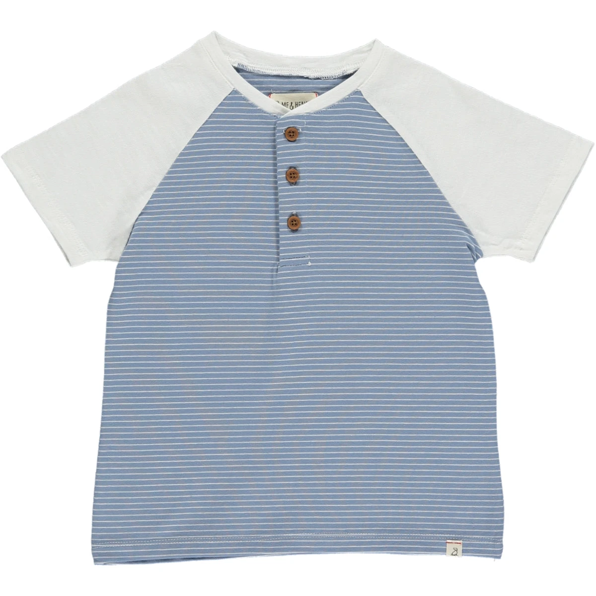 BEACON Deep Blue/White Raglan Tee 1 BEACON Deep Blue/White Raglan Tee