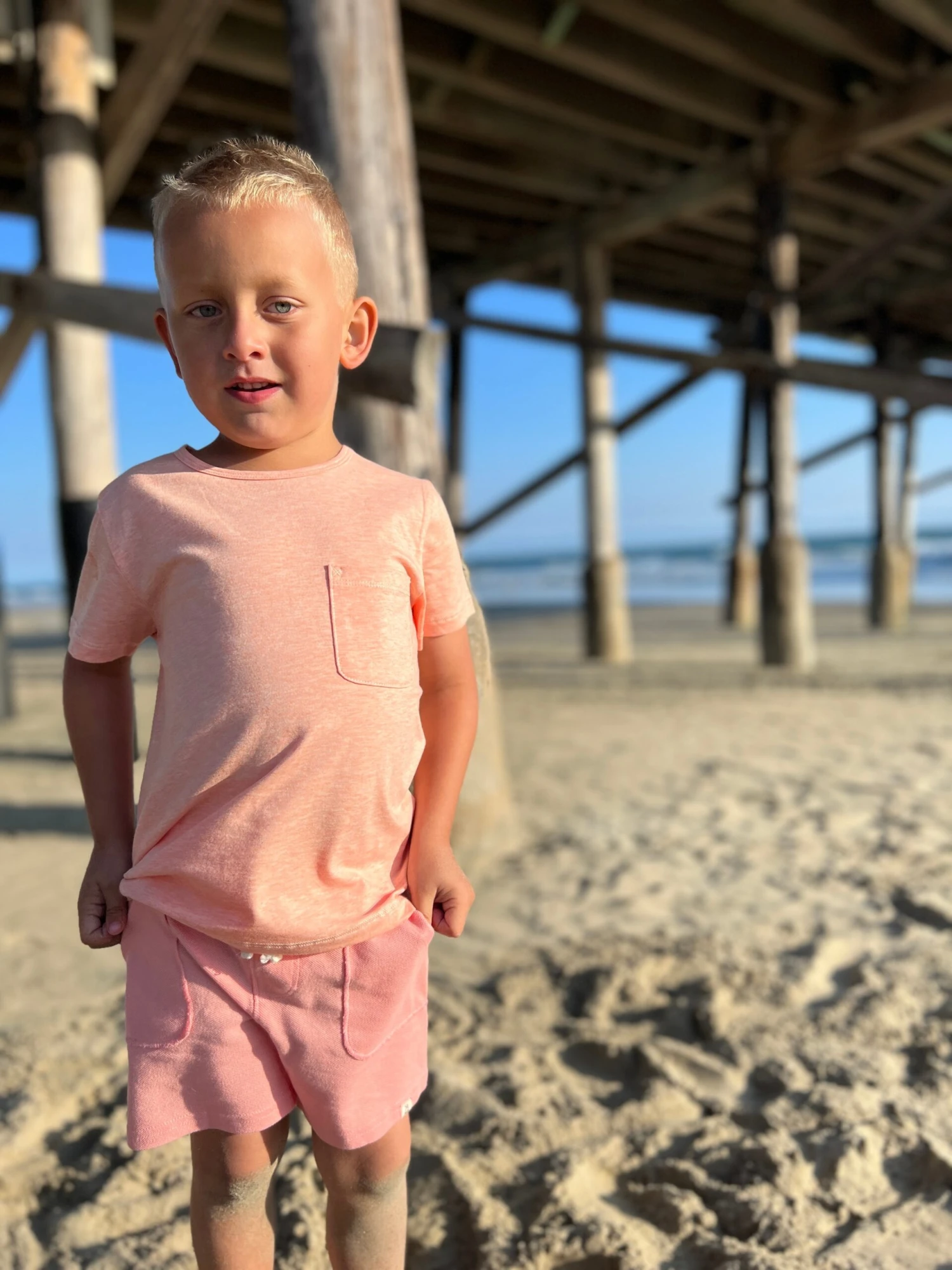 JOSH Apricot Tee 2 JOSH Apricot Tee - Image 2