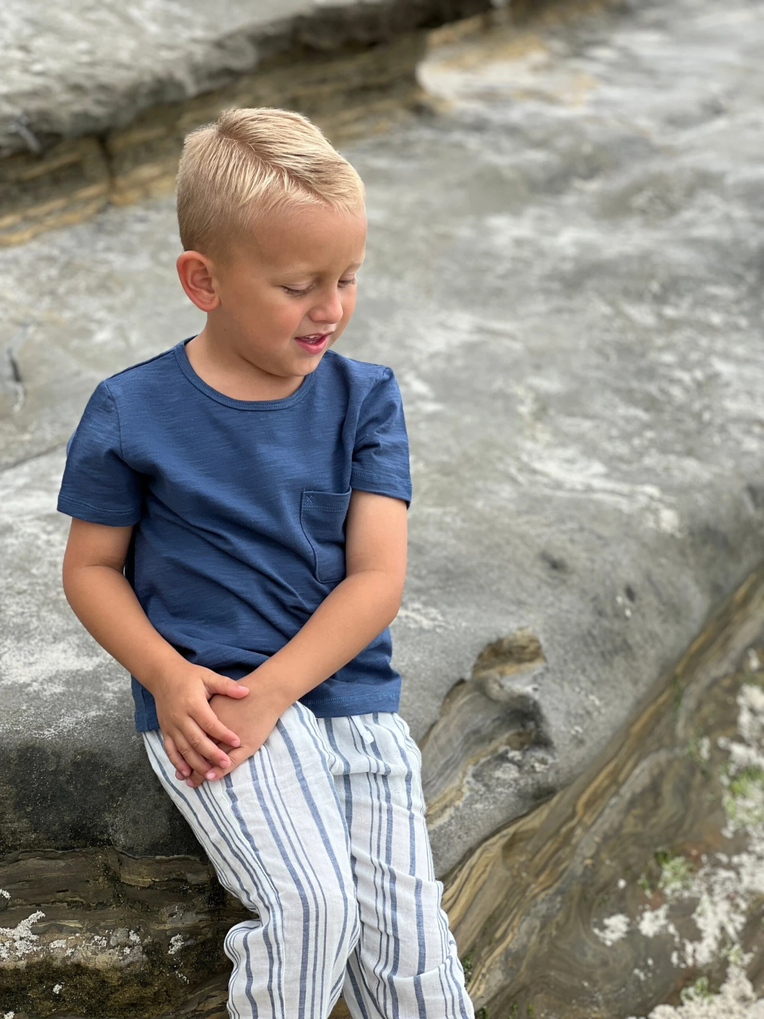 JOSH Navy Tee 2 JOSH Navy Tee - Image 2