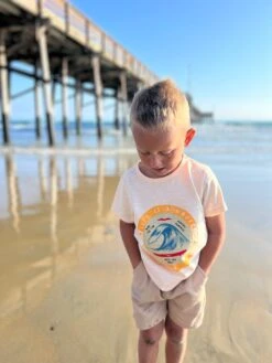 FALMOUTH Cream Life Is A Wave 7 FALMOUTH Cream Life Is A Wave -Me & Henry HB1276C 2