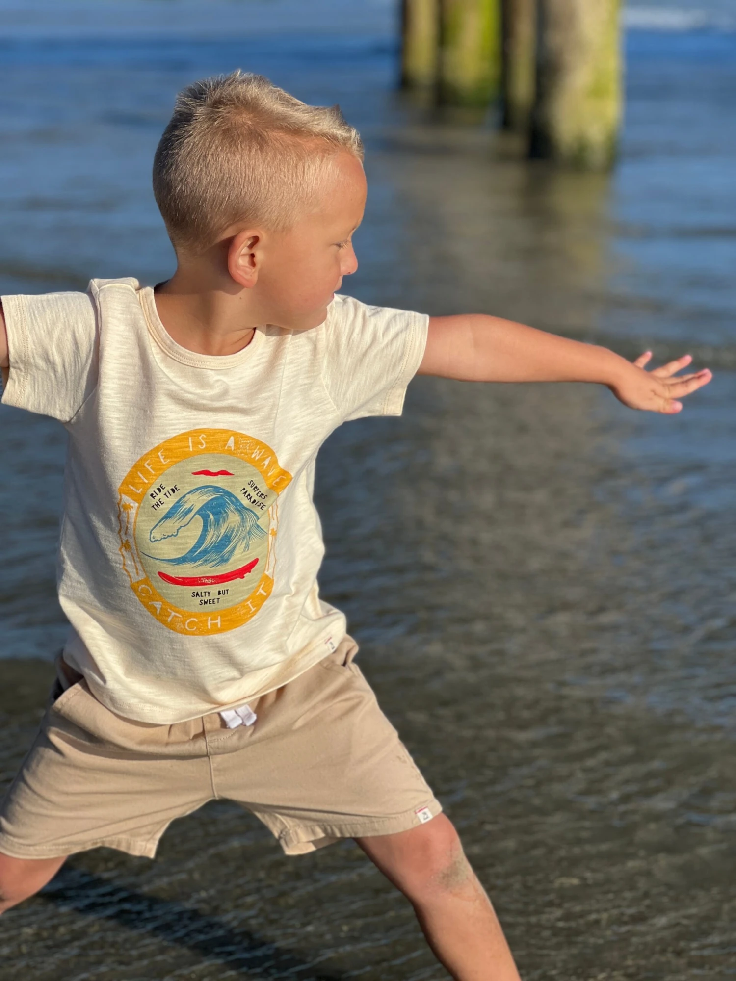 FALMOUTH Cream Life Is A Wave 2 FALMOUTH Cream Life Is A Wave - Image 2