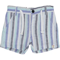 Crew Blue Striped Shorts