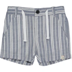 Crew Blue/Cream Striped Shorts