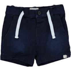 Crew Denim Jersey Shorts