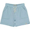 TIMOTHY Blue/Lilac Stripe Pique Shorts