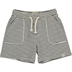 TIMOTHY Black/Cream Pique Shorts