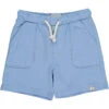 TIMOTHY Pale Blue Pique Shorts