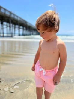 SPLASH Pink Swim Shorts -Me & Henry HB1286D 1