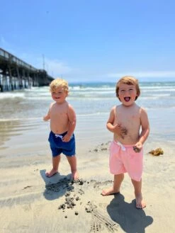 SPLASH Blue Swim Shorts -Me & Henry HB1286E 1HB1286D 2