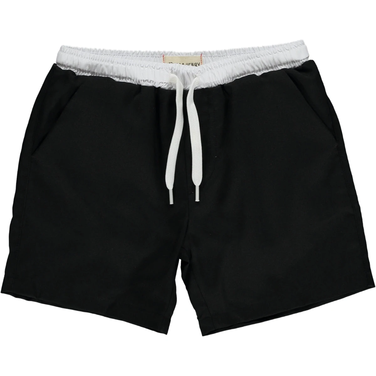 SPLASH Black/White Swim Shorts 1 SPLASH Black/White Swim Shorts