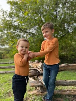 AYNOR Burnt Orange Rib Onesie -Me & Henry HB1301G HB1333B HB1374GHB342A 7