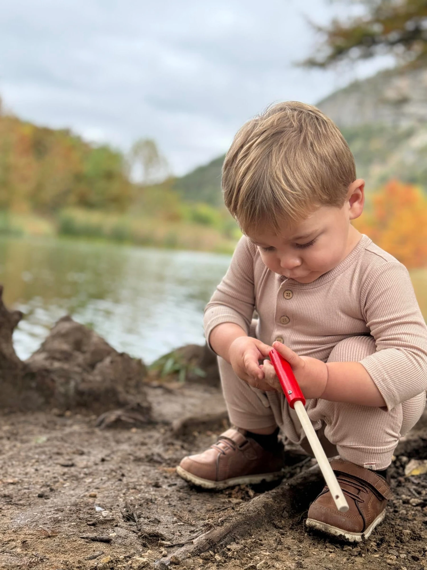 MASON Beige Rib Romper 3 MASON Beige Rib Romper - Image 3