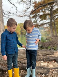 MACCHU Blue Sherpa Zip Up -Me & Henry HB1345A HB1345B HBS0010CX HBS0010BX 3 b6c4b809 b0f9 47bd b1c7 eefebdb76615