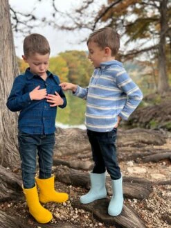 MACCHU Blue Sherpa Zip Up -Me & Henry HB1345A HB1393J HBS0010CX HBS0010BX 13