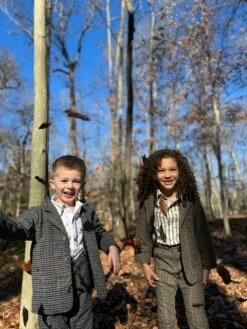 TWEEDY Black Chunk Houndstooth Jacket -Me & Henry HB1353B 1HB1359B 1HB1353CHB1359A ef551633 4183 42cc b9a6 87680b69bd66