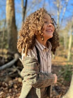 ATWOOD Black/Cream Stripe Woven Shirt 16 ATWOOD Black/Cream Stripe Woven Shirt -Me & Henry HB1353CHB1394G 2