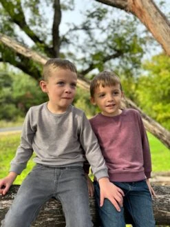 TARQUIN Burgundy Cosy Sweatshirt -Me & Henry HB1357A 5HB1357F 10