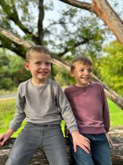 TARQUIN Burgundy Cosy Sweatshirt -Me & Henry HB1357A 6HB1357F 11