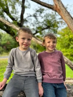 TARQUIN Burgundy Cosy Sweatshirt -Me & Henry HB1357A 8HB1357F 13