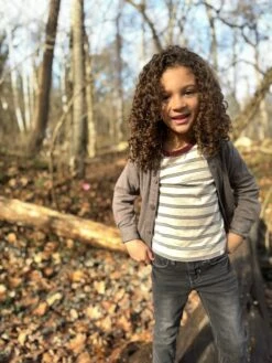 CAMERON Beige/Brown Mock Sleeve -Me & Henry HB1362DHB1137CHB342B 1