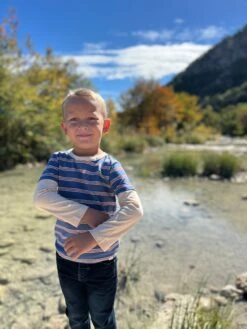 CAMERON China/Burgundy Mock Sleeve -Me & Henry HB1362F 2 a81502eb ca9e 4bdb adb7 c213a0d43b04