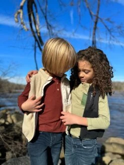 GILT Beige Sherpa Vest -Me & Henry HB1374B 2HB1343B 2HB1370C 2HB1343A 2