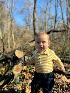 SPENCER Gold/White Polo 13 SPENCER Gold/White Polo -Me & Henry HB1375NHB342A 1