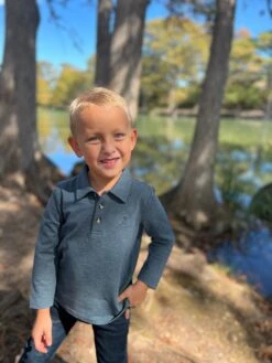 SPENCER China Pique Polo -Me & Henry HB1375P 3