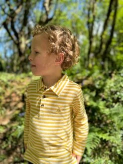 SPENCER Gold/White Polo 10 SPENCER Gold/White Polo -Me & Henry HB1375n 1