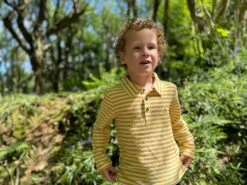 SPENCER Gold/White Polo 11 SPENCER Gold/White Polo -Me & Henry HB1375n 2