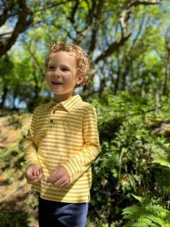 SPENCER Gold/White Polo 9 SPENCER Gold/White Polo -Me & Henry HB1375n 3