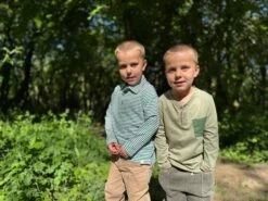 MIDWAY Dark Green /White Stripe Polo -Me & Henry HB1377E HB525AHK HB1370C HB1340BHK 1