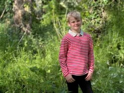 MIDWAY Red/Grey Stripe Polo 12 MIDWAY Red/Grey Stripe Polo -Me & Henry HB1378H HB1338C 1