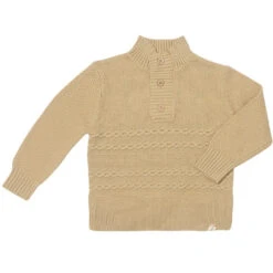 CABLE Beige Sweater