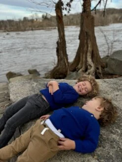 MORRISON Royal Blue Baby Sweater -Me & Henry HB1380A 3HB525A 3