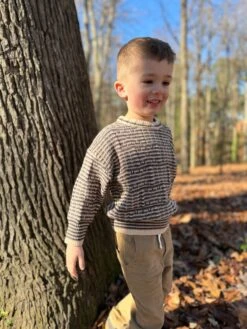 BRIAN Charcoal Sweater -Me & Henry HB1383A 2HB525A 2