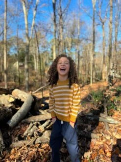 CRUISE Gold/Cream Sweater -Me & Henry HB1384B 3HB1173A 3