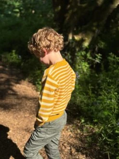 CRUISE Gold/Cream Sweater -Me & Henry HB1384B 1