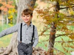 ATWOOD Cream/Black Stripe Woven Shirt 13 ATWOOD Cream/Black Stripe Woven Shirt -Me & Henry HB1394K 6
