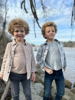 ATWOOD Beige/White Stripe Woven Shirt -Me & Henry HB1395C 1HB1374E 1HB1394M 1HB1374K 1 46ace3b5 7089 40a7 a798 3083e52759c9