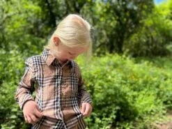 ATWOOD Brown/Black/Red Plaid Woven Shirt -Me & Henry HB1395F 4