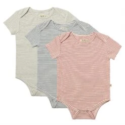 WALTY Nautical Striped Triple Pack Onesies
