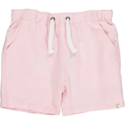 HUGO Pale Pink Twill Boys Shorts