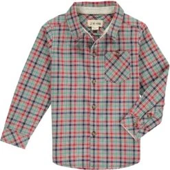 Green/Red Check Shirt