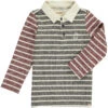Brown Stripe Rugby