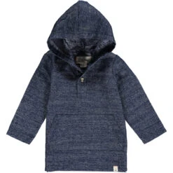 Navy Hooded Top
