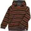 OAKDALE Mustard Stripe Hooded Top